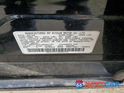 Zdjęcie 12 z 12 samochodu: 2009 INFINITI G37 SEDAN X VIN:JNKCV61F19M364193 - miniatura