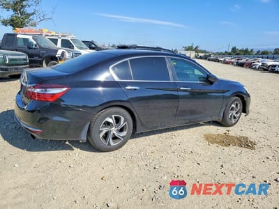 Trzecie zdjęcie samochodu z tyłu: 2016 HONDA ACCORD LX VIN:1HGCR2F33GA186655 - miniatura