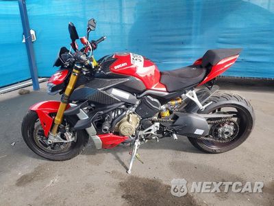 Trzecie zdjęcie samochodu z tyłu: 2021 DUCATI STREETFIGHTER V4 VIN:ZDMFAKNWXMB006421 - miniatura