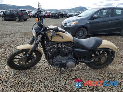 Trzecie zdjęcie samochodu z tyłu: 2015 HARLEY-DAVIDSON XL883 IRON 883 VIN:1HD4LE216FC437633 - miniatura