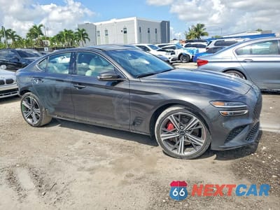 Czwarte zdjęcie samochodu z boku: 2025 GENESIS G70 2.5T SPORT PRESTIGE VIN:KMTG34SC2SU147499 - miniatura
