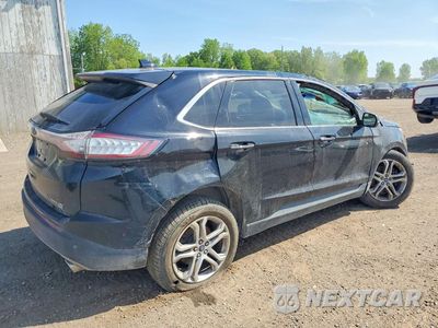 Trzecie zdjęcie samochodu z tyłu: 2018 FORD EDGE TITANIUM VIN:2FMPK4K80JBC57173 - miniatura