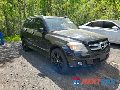 Czwarte zdjęcie samochodu z boku: 2010 MERCEDES-BENZ GLK 350 4MATIC VIN:WDCGG8HBXAF506846 - miniatura
