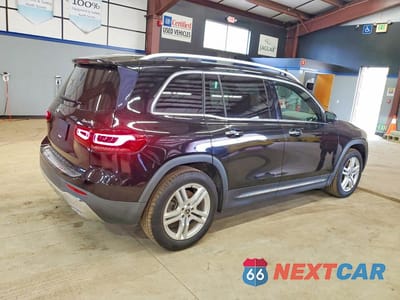 Trzecie zdjęcie samochodu z tyłu: 2021 MERCEDES-BENZ GLB 250 4MATIC VIN:W1N4M4HB4MW148652 - miniatura