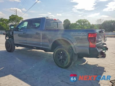 Drugie zdjęcie samochodu z przodu: 2021 FORD F250 SUPER DUTY VIN:1FT7W2BN2MED87290 - miniatura