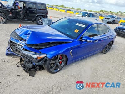 2019 GENESIS G70 3.3T ADVANCED KMTG34LE4KU015277 - główne zdjęcie licytacji z USA - miniatura