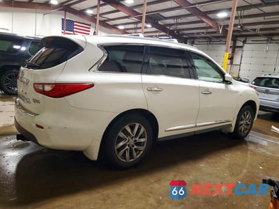 Trzecie zdjęcie samochodu z tyłu: 2014 INFINITI QX60 BASE VIN:5N1AL0MM3EC543112 - miniatura
