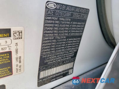 Zdjęcie 12 z 12 samochodu: 2020 LAND ROVER RANGE ROVER SPORT SE VIN:SALWG2SU6LA880050 - miniatura