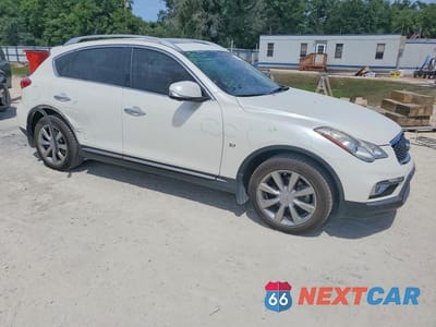 Czwarte zdjęcie samochodu z boku: 2016 INFINITI QX50 BASE VIN:JN1BJ0RP8GM231434 - miniatura