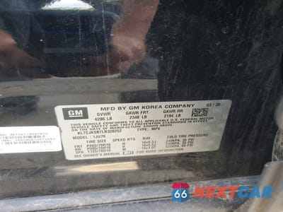 Zdjęcie 13 z 13 samochodu: 2020 CHEVROLET TRAX LS VIN:KL7CJKSB7LB328252 - miniatura