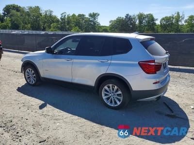 Drugie zdjęcie samochodu z przodu: 2013 BMW X3 XDRIVE28I VIN:5UXWX9C54D0A30644 - miniatura