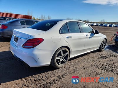 Trzecie zdjęcie samochodu z tyłu: 2017 MERCEDES-BENZ C 43 4MATIC AMG VIN:55SWF6EB3HU196453 - miniatura