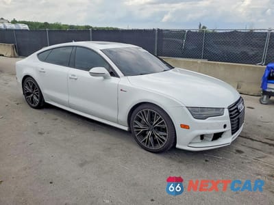 Czwarte zdjęcie samochodu z boku: 2017 AUDI A7 PREMIUM PLUS VIN:WAUW2AFC9HN078526 - miniatura
