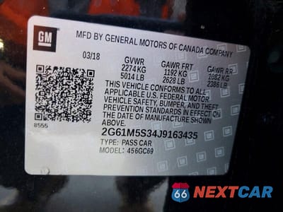 Zdjęcie 12 z 12 samochodu: 2018 CADILLAC XTS LUXURY VIN:2G61M5S34J9163435 - miniatura