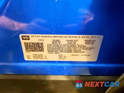 Zdjęcie 13 z 13 samochodu: 2024 GMC TERRAIN SLE VIN:3GKALTEG2RL299322 - miniatura