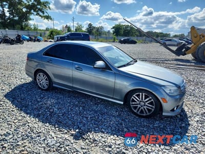 Czwarte zdjęcie samochodu z boku: 2009 MERCEDES-BENZ C 300 4MATIC VIN:WDDGF81X59F232620 - miniatura