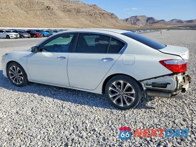 Drugie zdjęcie samochodu z przodu: 2014 HONDA ACCORD SPORT VIN:1HGCR2F58EA026592 - miniatura