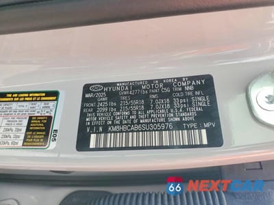 Zdjęcie 13 z 13 samochodu: 2025 HYUNDAI KONA SEL VIN:KM8HBCAB6SU305976 - miniatura