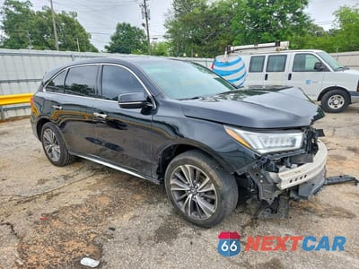 Czwarte zdjęcie samochodu z boku: 2019 ACURA MDX TECHNOLOGY VIN:5J8YD3H58KL001974 - miniatura