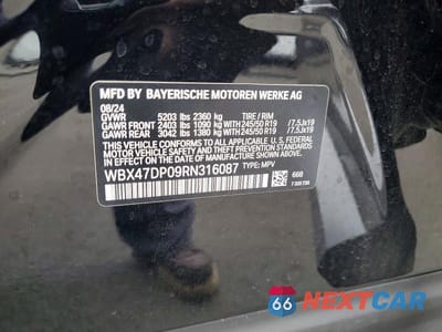 Zdjęcie 13 z 13 samochodu: 2024 BMW X3 SDRIVE30I VIN:WBX47DP09RN316087 - miniatura