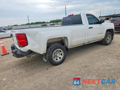 Trzecie zdjęcie samochodu z tyłu: 2018 CHEVROLET SILVERADO C1500 VIN:1GCNCNEH0JZ378910 - miniatura