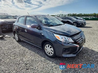 Czwarte zdjęcie samochodu z boku: 2024 MITSUBISHI MIRAGE ES VIN:ML32AUHJ8RH037924 - miniatura