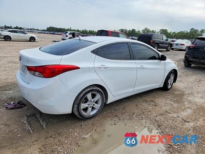 Trzecie zdjęcie samochodu z tyłu: 2013 HYUNDAI ELANTRA GLS VIN:5NPDH4AE0DH295783 - miniatura