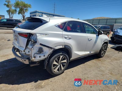 Trzecie zdjęcie samochodu z tyłu: 2019 LEXUS NX 300 BASE VIN:JTJBARBZ5K2183549 - miniatura
