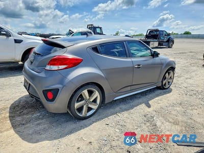 Trzecie zdjęcie samochodu z tyłu: 2013 HYUNDAI VELOSTER TURBO VIN:KMHTC6AE2DU177757 - miniatura