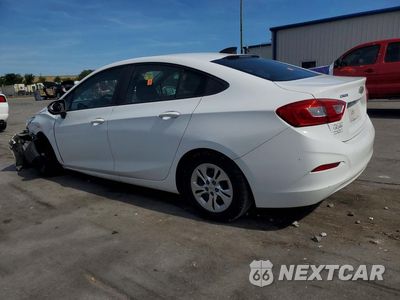 Drugie zdjęcie samochodu z przodu: 2019 CHEVROLET CRUZE LS VIN:1G1BC5SM4K7132856 - miniatura