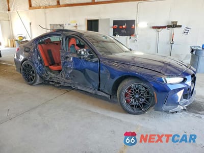 Czwarte zdjęcie samochodu z boku: 2025 BMW M3 COMPETITION VIN:WBS33HJ05SFU37986 - miniatura