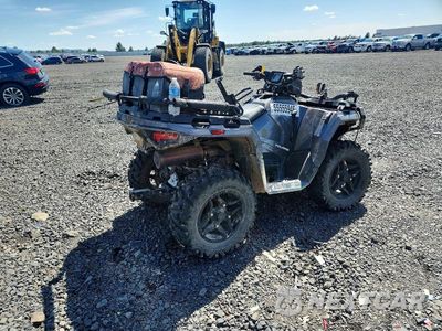Czwarte zdjęcie samochodu z boku: 2023 POLARIS SPORSTMAN UTILITY VEHICLE VIN:4XASEZ572PA121421 - miniatura