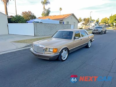 Drugie zdjęcie samochodu z przodu: 1983 MERCEDES-BENZ 380 380SEL VIN:WDBCA33A5DB041393 - miniatura