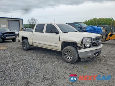 Czwarte zdjęcie samochodu z boku: 2014 CHEVROLET SILVERADO K1500 LTZ VIN:3GCUKSEC2EG245170 - miniatura