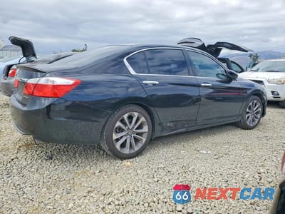 Trzecie zdjęcie samochodu z tyłu: 2015 HONDA ACCORD SPORT VIN:1HGCR2F50FA051696 - miniatura