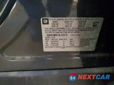 Zdjęcie 14 z 14 samochodu: 2018 GMC TERRAIN SLE VIN:3GKALMEX7JL123716 - miniatura