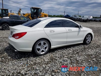 Trzecie zdjęcie samochodu z tyłu: 2016 MERCEDES-BENZ CLA 250 4MATIC VIN:WDDSJ4GB1GN368288 - miniatura