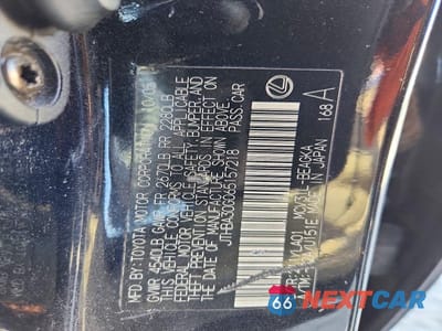 Zdjęcie 13 z 13 samochodu: 2006 LEXUS ES 330 VIN:JTHBA30G065157218 - miniatura