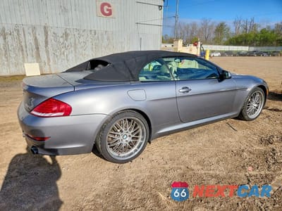 Trzecie zdjęcie samochodu z tyłu: 2010 BMW 650 I VIN:WBAEB5C50AC225939 - miniatura