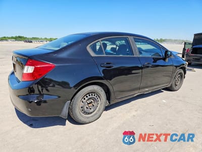 Trzecie zdjęcie samochodu z tyłu: 2012 HONDA CIVIC LX VIN:19XFB2F52CE094042 - miniatura