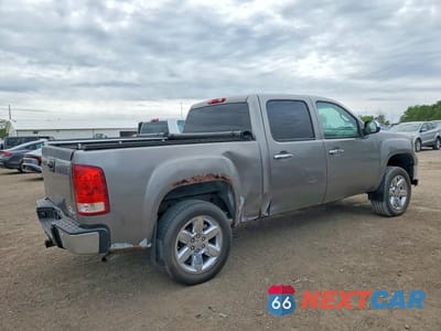 Trzecie zdjęcie samochodu z tyłu: 2013 GMC SIERRA K1500 SLE VIN:3GTP2VE79DG111921 - miniatura