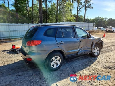 Trzecie zdjęcie samochodu z tyłu: 2009 HYUNDAI SANTA FE GLS VIN:5NMSG13D59H318976 - miniatura