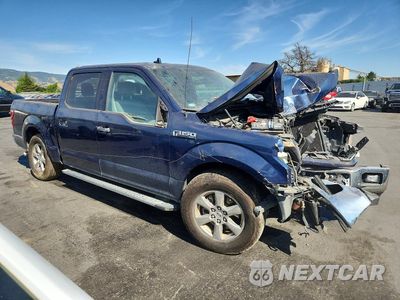Czwarte zdjęcie samochodu z boku: 2018 FORD F150 SUPERCREW VIN:1FTEW1EPXJKE07877 - miniatura