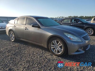 Czwarte zdjęcie samochodu z boku: 2013 INFINITI G37 SEDAN JOURNEY VIN:JN1CV6AP8DM721102 - miniatura