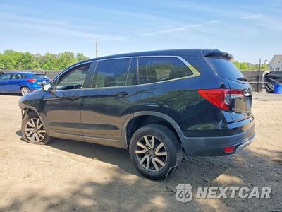 Drugie zdjęcie samochodu z przodu: 2019 HONDA PILOT EX VIN:5FNYF6H37KB026523 - miniatura