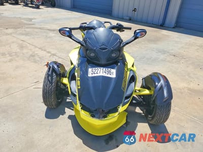 Drugie zdjęcie samochodu z przodu: 2014 CAN-AM SPYDER ROADSTER RS VIN:2BXNABC16EV001211 - miniatura