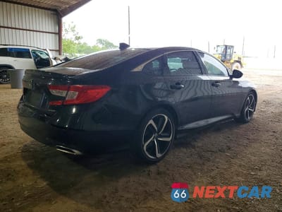 Trzecie zdjęcie samochodu z tyłu: 2020 HONDA ACCORD SPORT VIN:1HGCV1F32LA118458 - miniatura