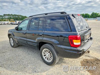 Drugie zdjęcie samochodu z przodu: 2002 JEEP GRAND CHEROKEE LIMITED VIN:1J8GW58N72C129163 - miniatura