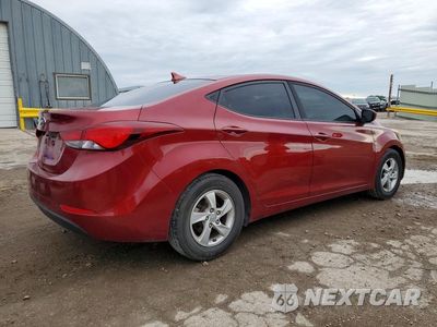 Trzecie zdjęcie samochodu z tyłu: 2015 HYUNDAI ELANTRA SE VIN:5NPDH4AE8FH646653 - miniatura