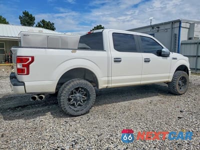 Trzecie zdjęcie samochodu z tyłu: 2018 FORD F150 SUPERCREW VIN:1FTEW1E53JKE29802 - miniatura